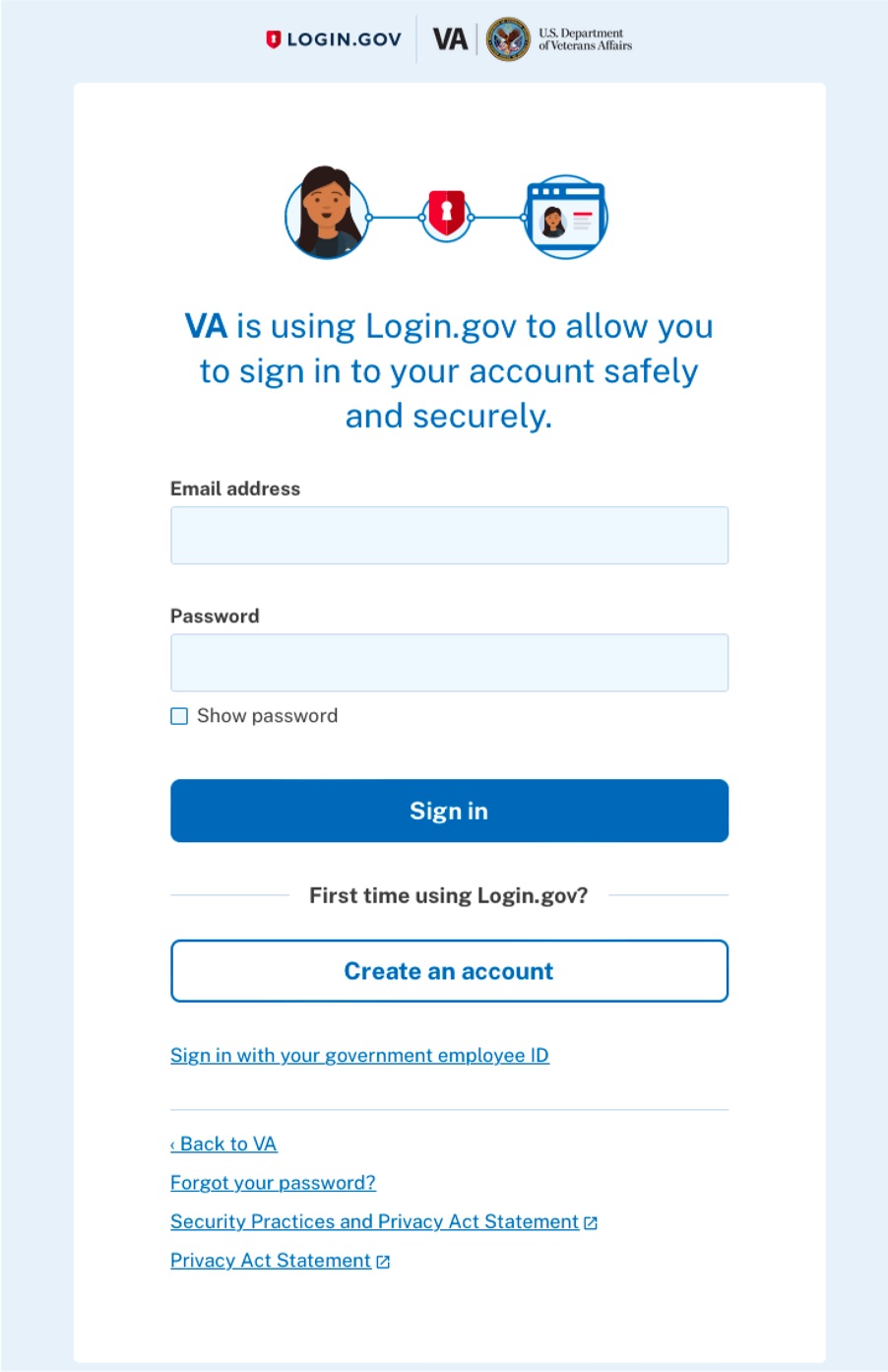 A screenshot of a login form Description automatically generated